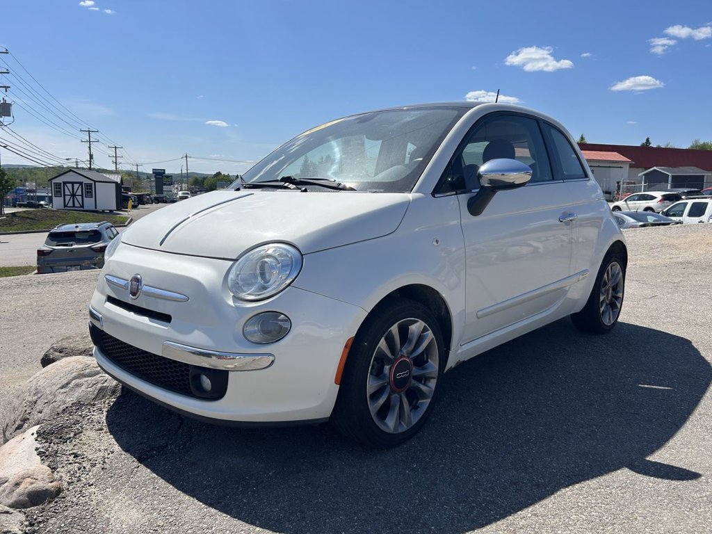 2016 Fiat 500 Lounge in Mont-Tremblant, Quebec - 1 - w1024h768px