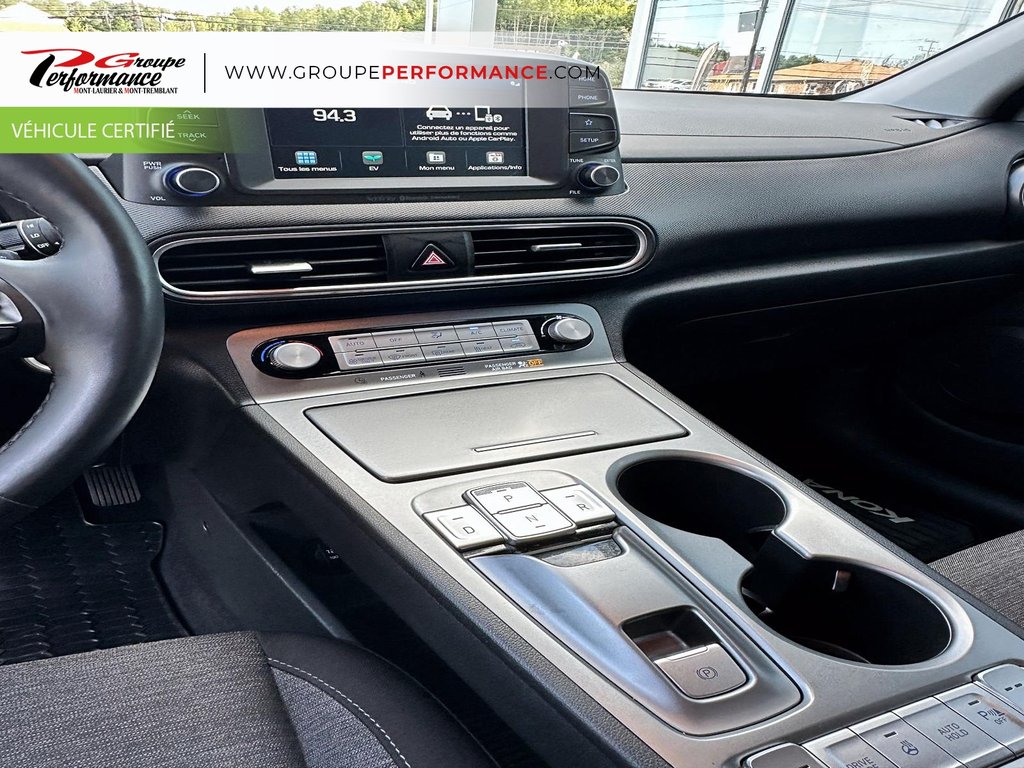 Hyundai KONA ELECTRIC Preferred 2021 à Mont-Tremblant, Québec - 11 - w1024h768px