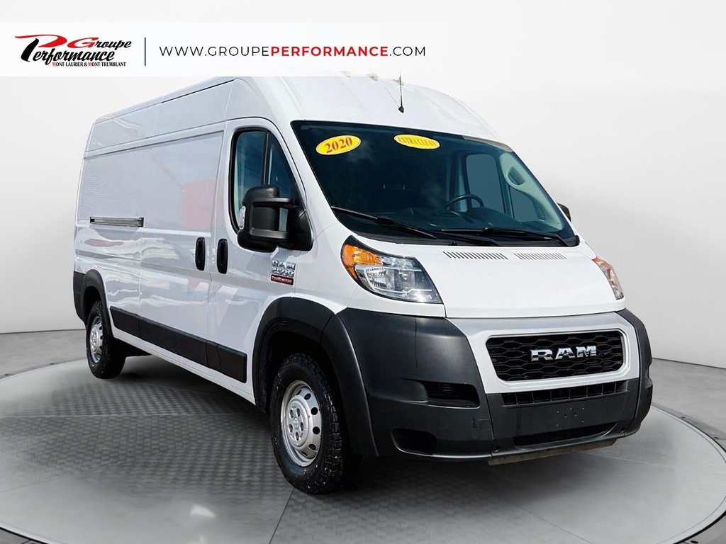 2020 Ram ProMaster Cargo Van 2500 High in Mont-Tremblant, Quebec - 1 - w1024h768px