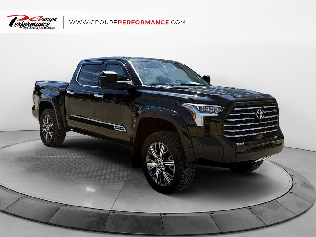 2023 Toyota Tundra Capstone Hybrid in Mont-Tremblant, Quebec - 2 - w1024h768px