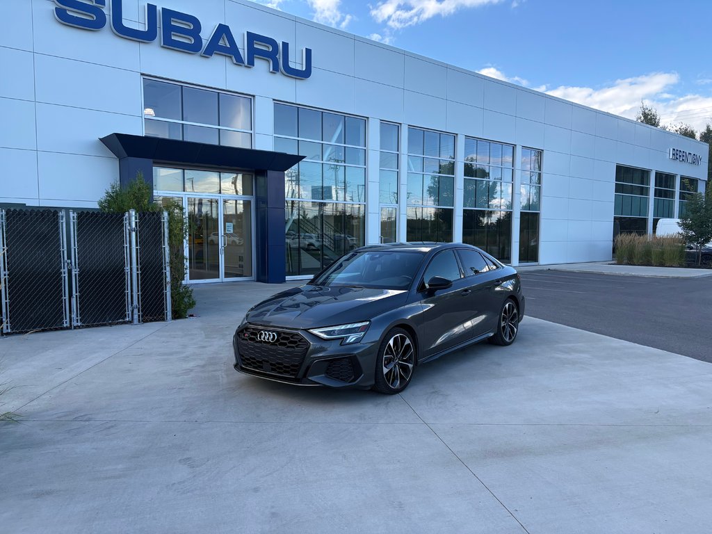 Audi S3 Sedan PROGRESSIV,CAMÉRA DE RECUL,BANC CHAUFFANT 2022 à Saint-Jérôme, Québec - 1 - w1024h768px