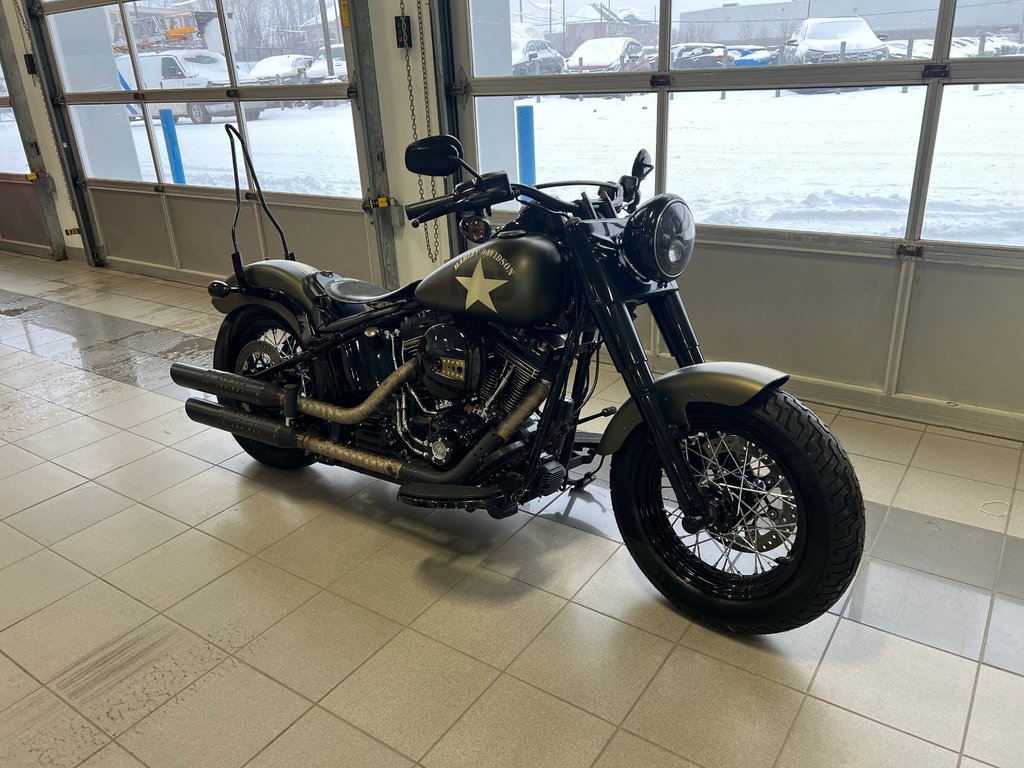 2017 HARLEY DAVIDSON SUPER SLIM ARMY EDITION in Charlemagne, Quebec - 2 - w1024h768px