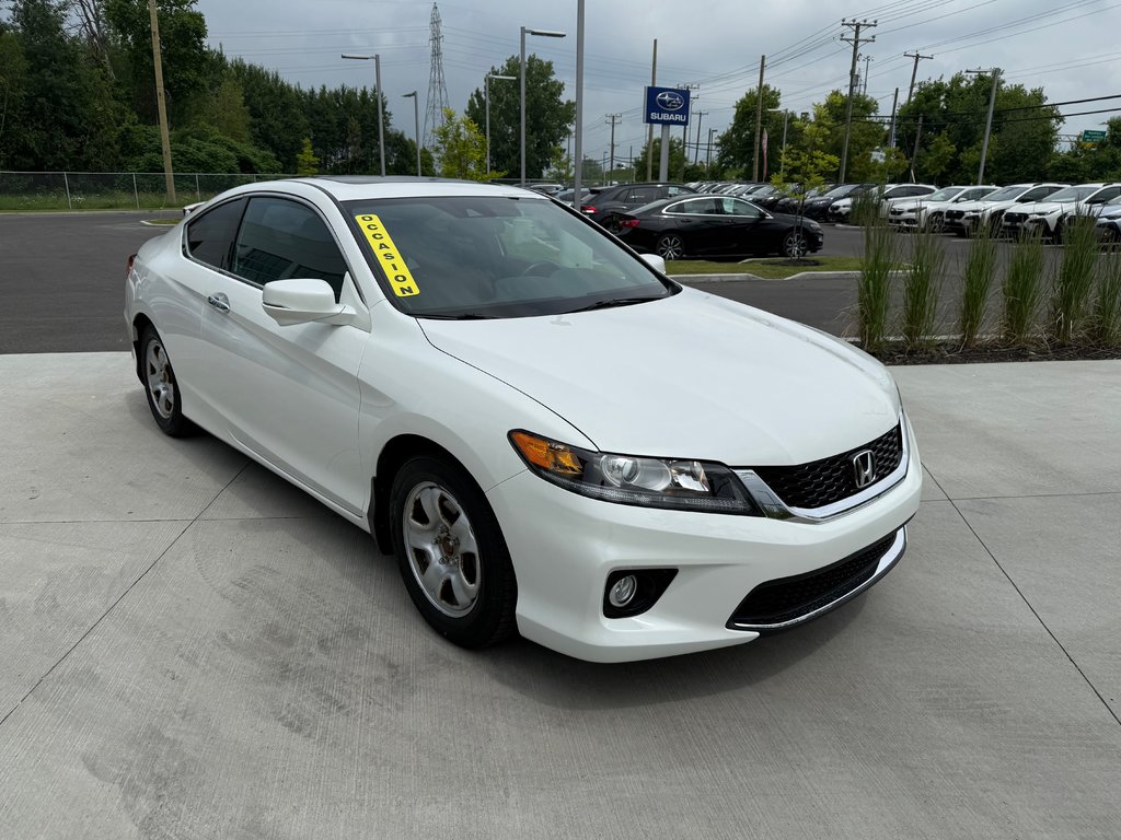 2014 Honda Accord Coupe EX-L W/NAVI,CAMÉRA DE RECUL,BANC CHAUFFANT in Charlemagne, Quebec - 11 - w1024h768px