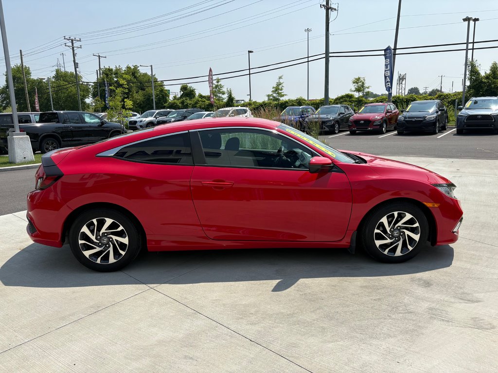 2019 Honda Civic Coupe LX, BANC CHAUFFANT, CAMERA DE RECUL in Charlemagne, Quebec - 12 - w1024h768px