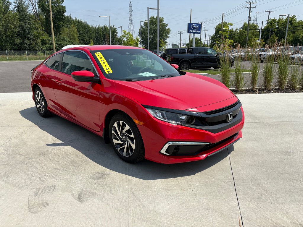 2019 Honda Civic Coupe LX, BANC CHAUFFANT, CAMERA DE RECUL in Charlemagne, Quebec - 13 - w1024h768px