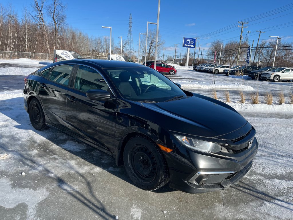 Honda Civic Sedan DX,MANUELLE,CAMÉRA DE RECUL,BLUETOOTH 2020 à Charlemagne, Québec - 13 - w1024h768px