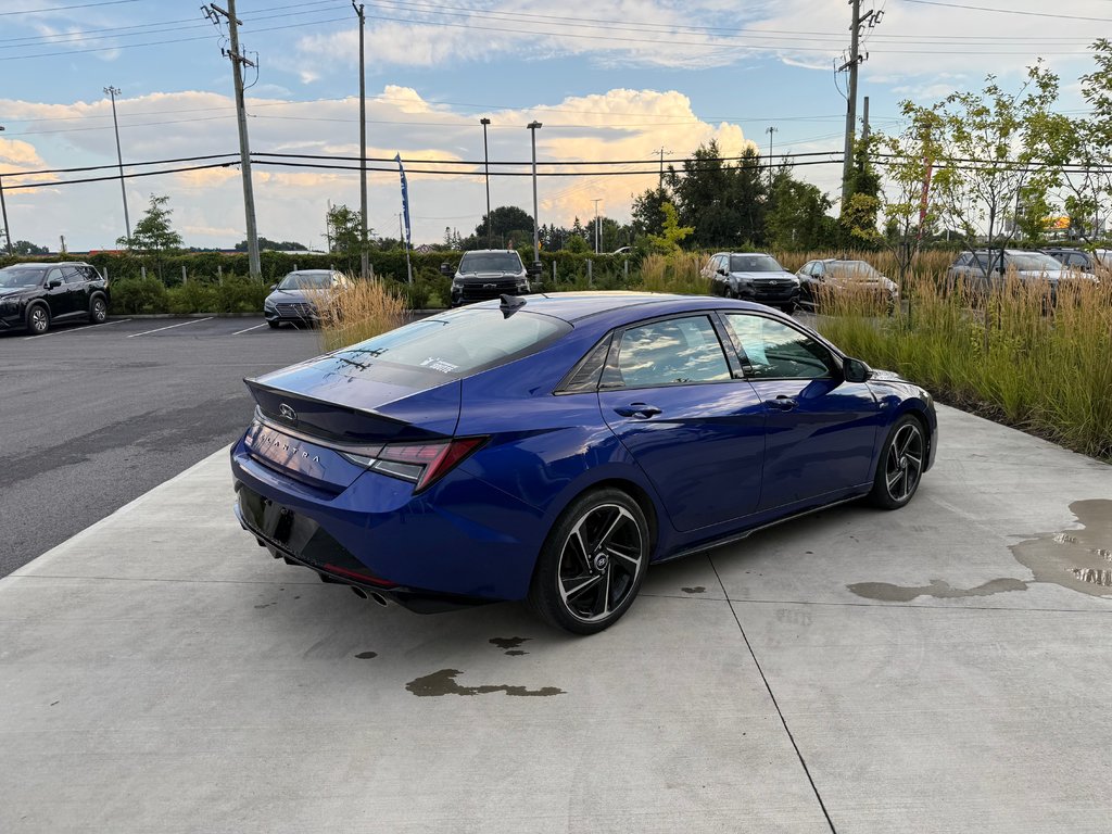 2023 Hyundai Elantra N LINE ULTIMATE,CAMÉRA DE RECUL,BANC CHAUFFANT in Charlemagne, Quebec - 10 - w1024h768px
