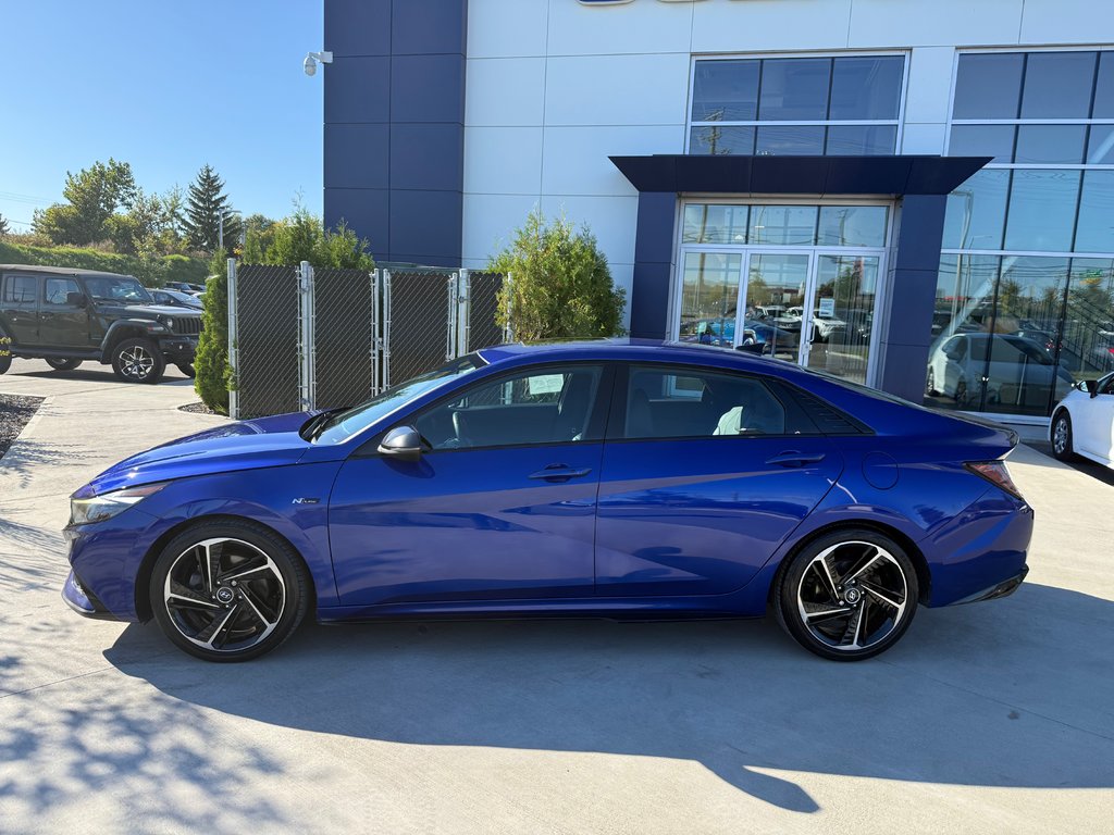 Hyundai Elantra N LINE ULTIMATE,CAMÉRA DE RECUL,BANC CHAUFFANT 2023 à Saint-Jérôme, Québec - 6 - w1024h768px