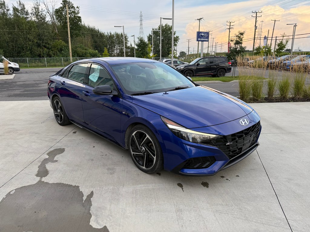 2023 Hyundai Elantra N LINE ULTIMATE,CAMÉRA DE RECUL,BANC CHAUFFANT in Charlemagne, Quebec - 12 - w1024h768px