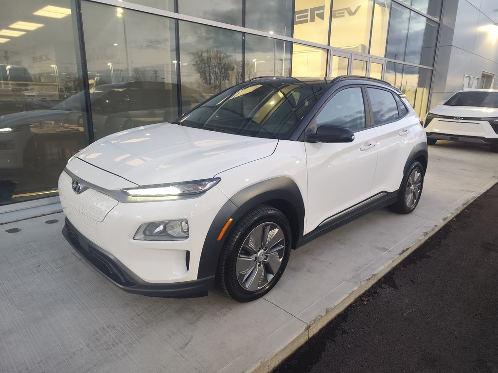 KONA ELECTRIC 2 ton , BLANC TOIT NOIR 2021 à Charlemagne, Québec - 1 - w1024h768px