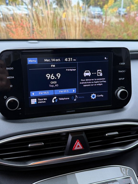 2022 Hyundai Santa Fe PREFFERED, CAMÉRA DE RECUL, BANC CHAUFFANT in Saint-Jérôme, Quebec - 17 - w1024h768px