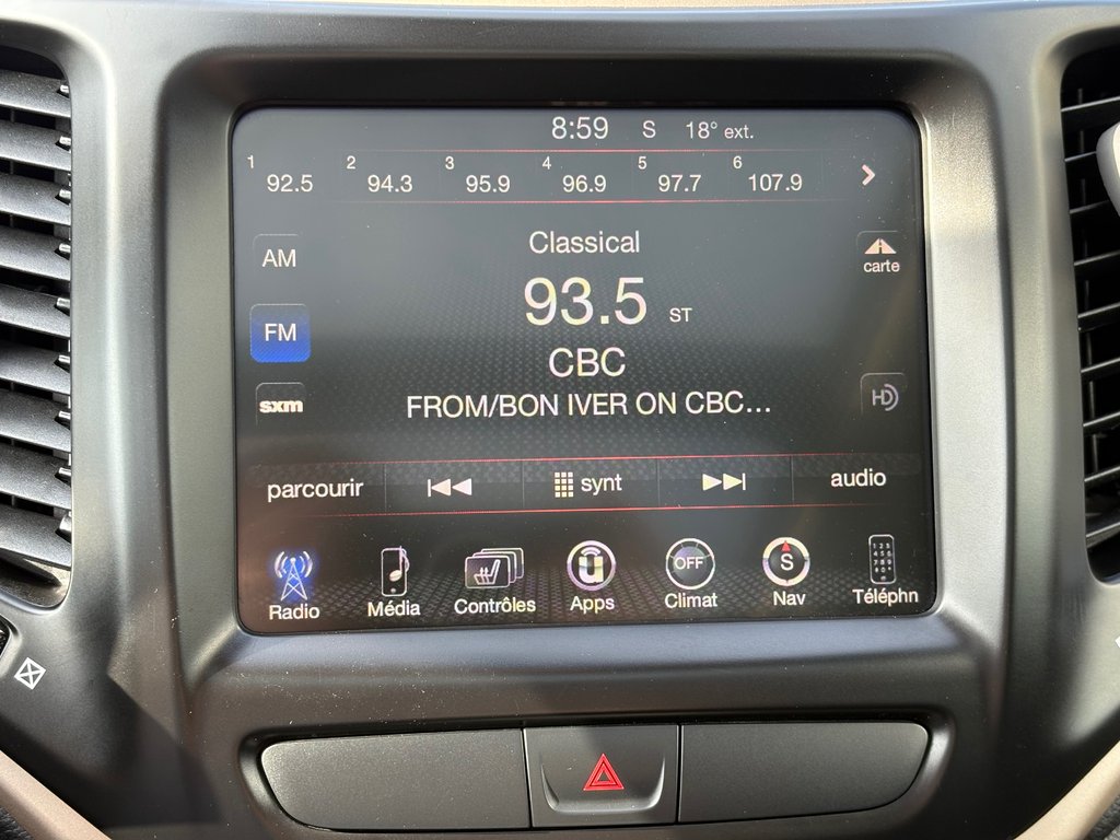 2016 Jeep Cherokee LIMITED, BANC CHAUFFANT, CAMÉRA DE RECUL in Charlemagne, Quebec - 20 - w1024h768px