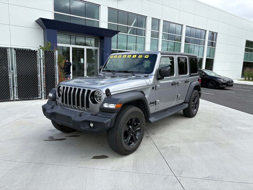 Jeep Wrangler Unlimited SPORT ALTITUDE, BANC CHAUFFANT, VOLANT CHAUFFANT 2020 à Charlemagne, Québec - 3 - w1024h768px