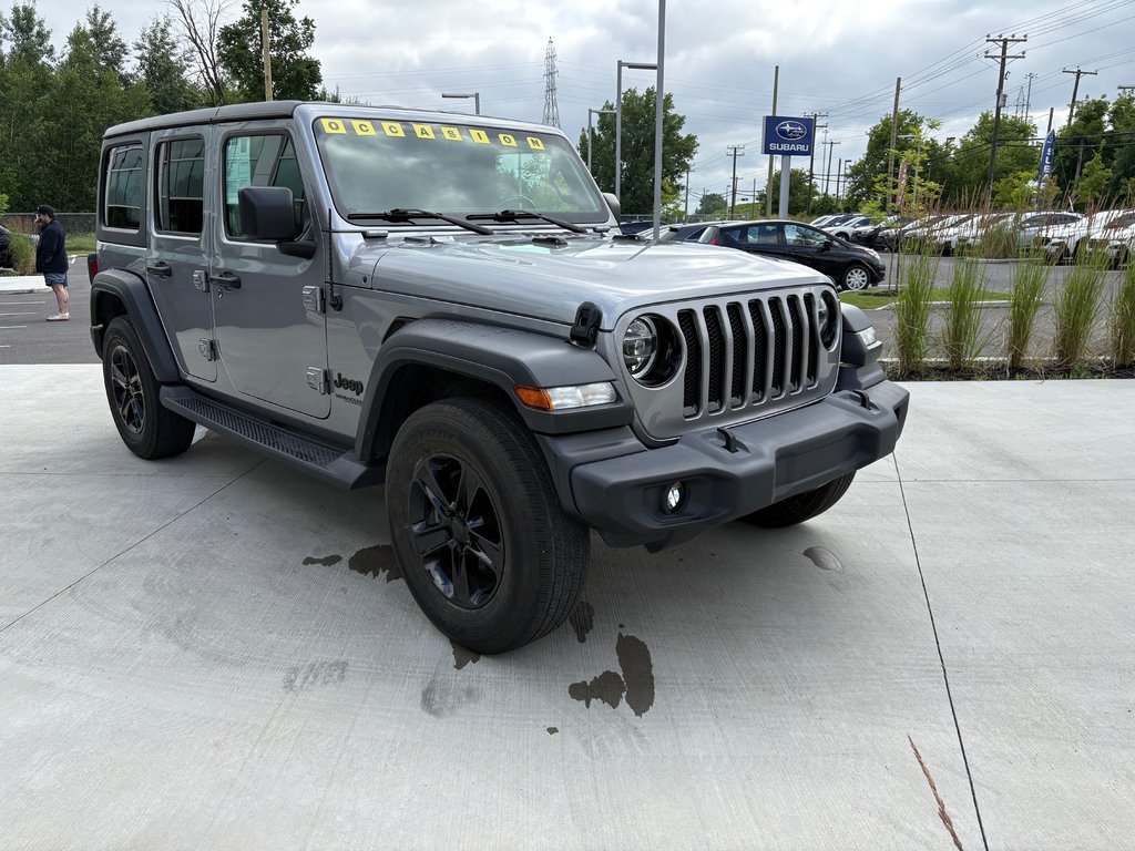 Jeep Wrangler Unlimited SPORT ALTITUDE, BANC CHAUFFANT, VOLANT CHAUFFANT 2020 à Charlemagne, Québec - 17 - w1024h768px