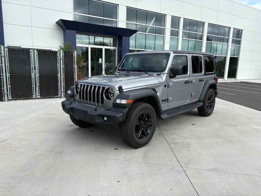 Jeep Wrangler Unlimited SPORT ALTITUDE, BANC CHAUFFANT, VOLANT CHAUFFANT 2020 à Charlemagne, Québec - 1 - w1024h768px