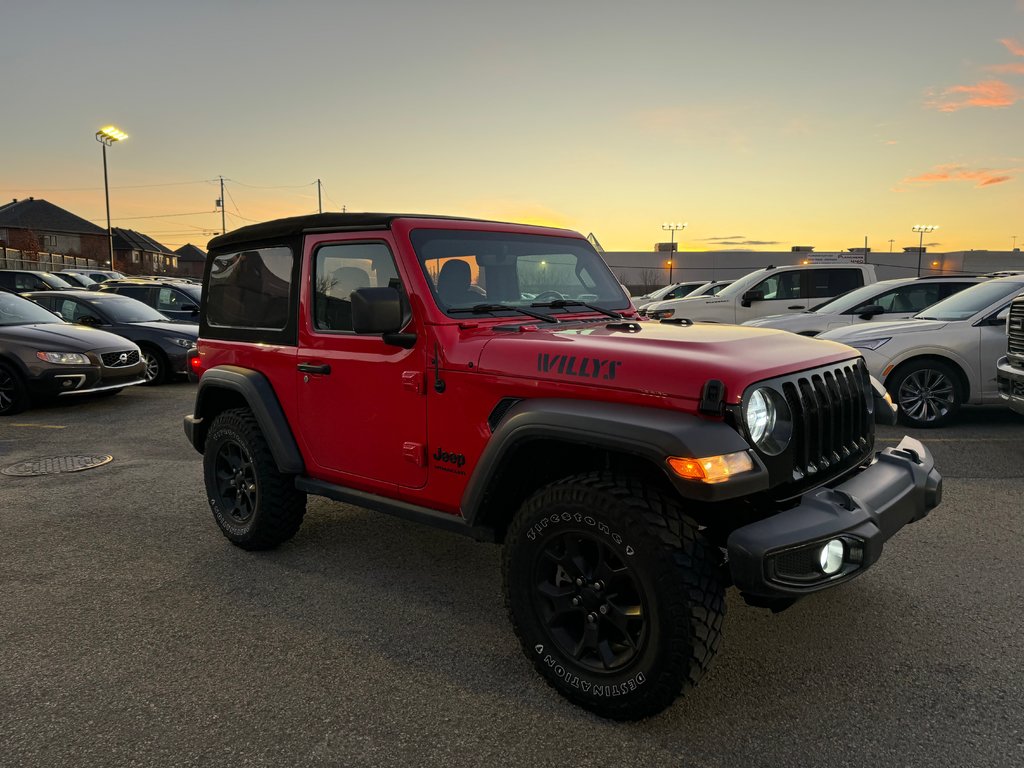 Wrangler WILLYS V6 3.6L MANUELLE.NAVIGATION 2021 à Charlemagne, Québec - 3 - w1024h768px