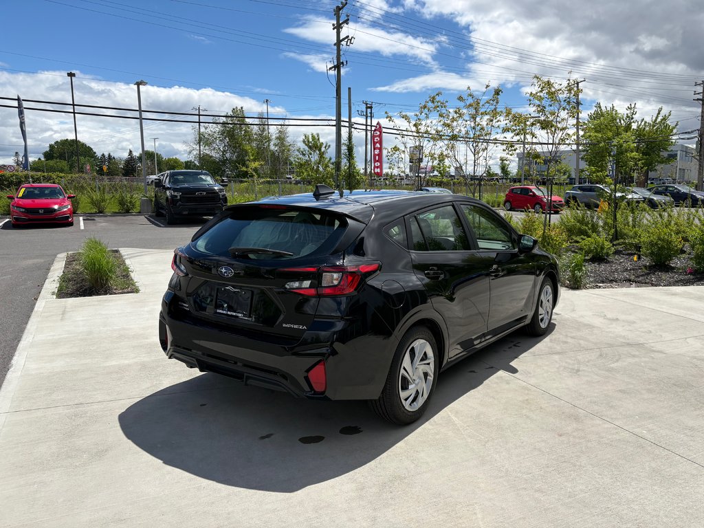 Subaru Impreza 5-Door COMMODITÉ, CAMÉRA DE RECUL, BANC CHAUFFANT 2025 à Saint-Jérôme, Québec - 11 - w1024h768px