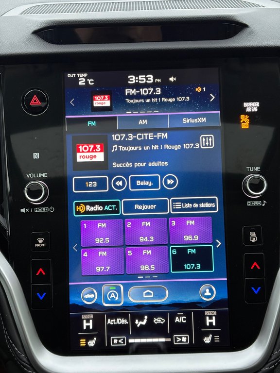 2022 Subaru Outback LIMITED XT,CAMÉRA DE RECUL,BANC CHAUFFANT in Charlemagne, Quebec - 17 - w1024h768px