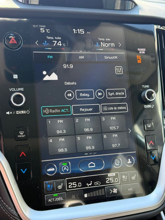 2024 Subaru Outback PREMIER XT, BANC CHAUFFANT, CAMÉRA DE RECUL in Saint-Jérôme, Quebec - 19 - w1024h768px