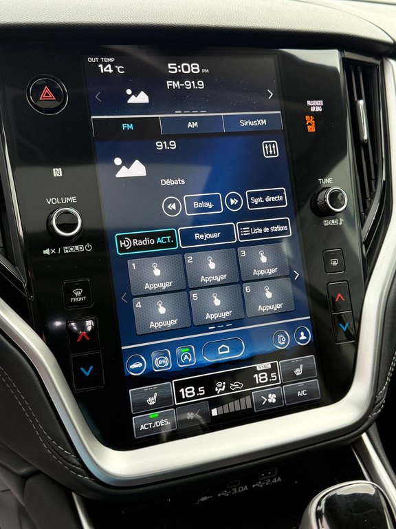 Subaru Outback TOURISME, CAMÉRA DE RECUL, BANC CHAUFFANT 2024 à Charlemagne, Québec - 18 - w1024h768px