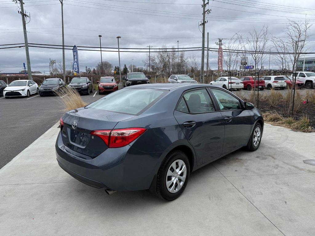 Toyota Corolla CE,1 PROPRIÉTAIRE,JAMAIS ACCIDENTÉ, 2018 à Charlemagne, Québec - 11 - w1024h768px