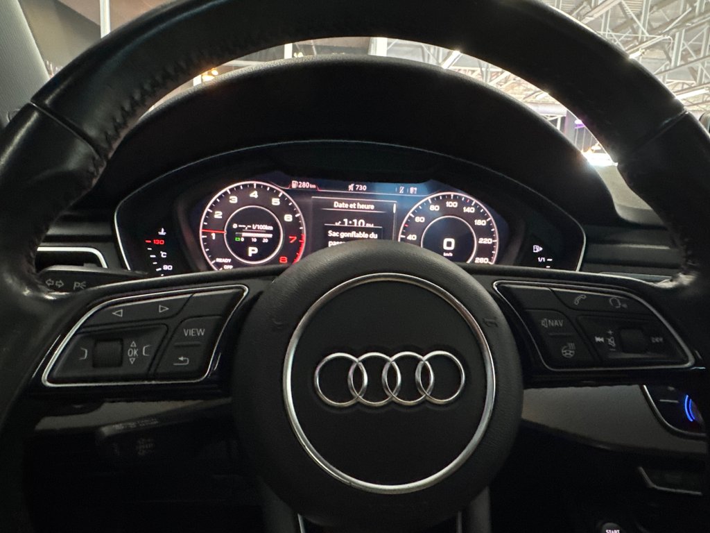 Audi A4 Technik 2019 à Saint-Jean-Sur-Richelieu, Québec - 18 - w1024h768px