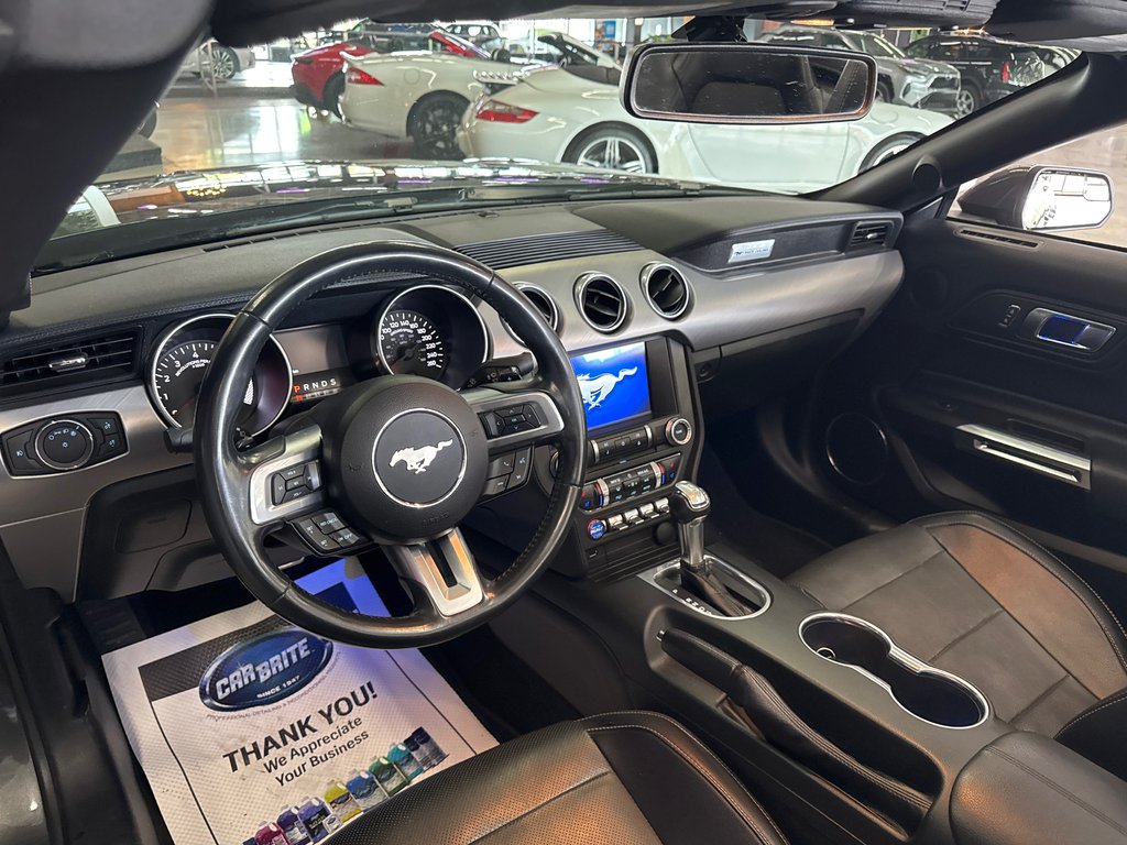 2018 Ford Mustang PREMIUM BLACK PACKAGE in Saint-Jean-Sur-Richelieu, Quebec - 11 - w1024h768px
