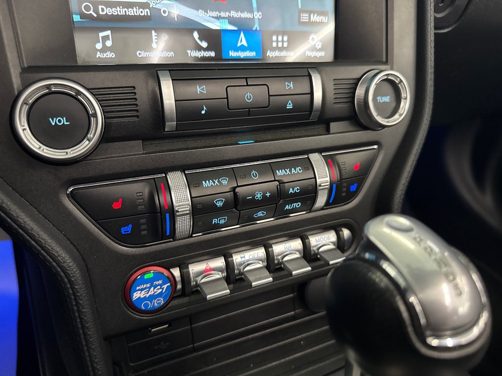 2018 Ford Mustang PREMIUM BLACK PACKAGE in Saint-Jean-Sur-Richelieu, Quebec - 16 - w1024h768px
