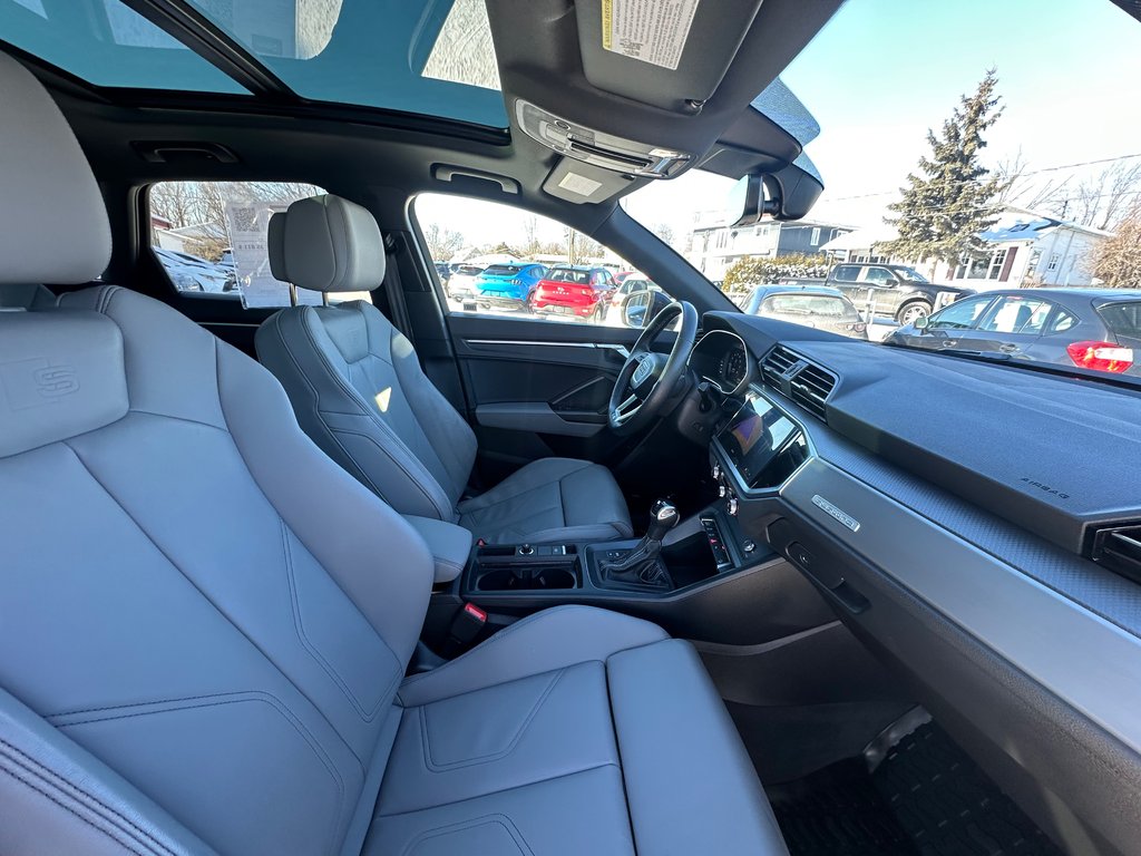 2023 Audi Q3 Progressiv SLINE QUATTRO CUIR TOIT PANORAMIQUE in St-Jean-Sur-Richelieu, Quebec - 12 - w1024h768px