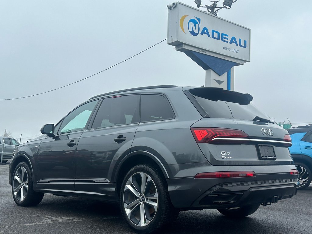 Audi Q7 Progressiv QUATTRO SLINE BLACK PACK 2021 à St-Jean-Sur-Richelieu, Québec - 8 - w1024h768px