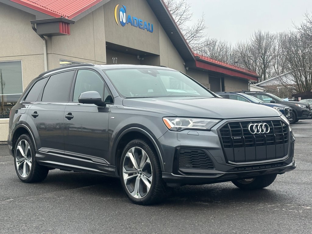 Audi Q7 Progressiv QUATTRO SLINE BLACK PACK 2021 à St-Jean-Sur-Richelieu, Québec - 1 - w1024h768px