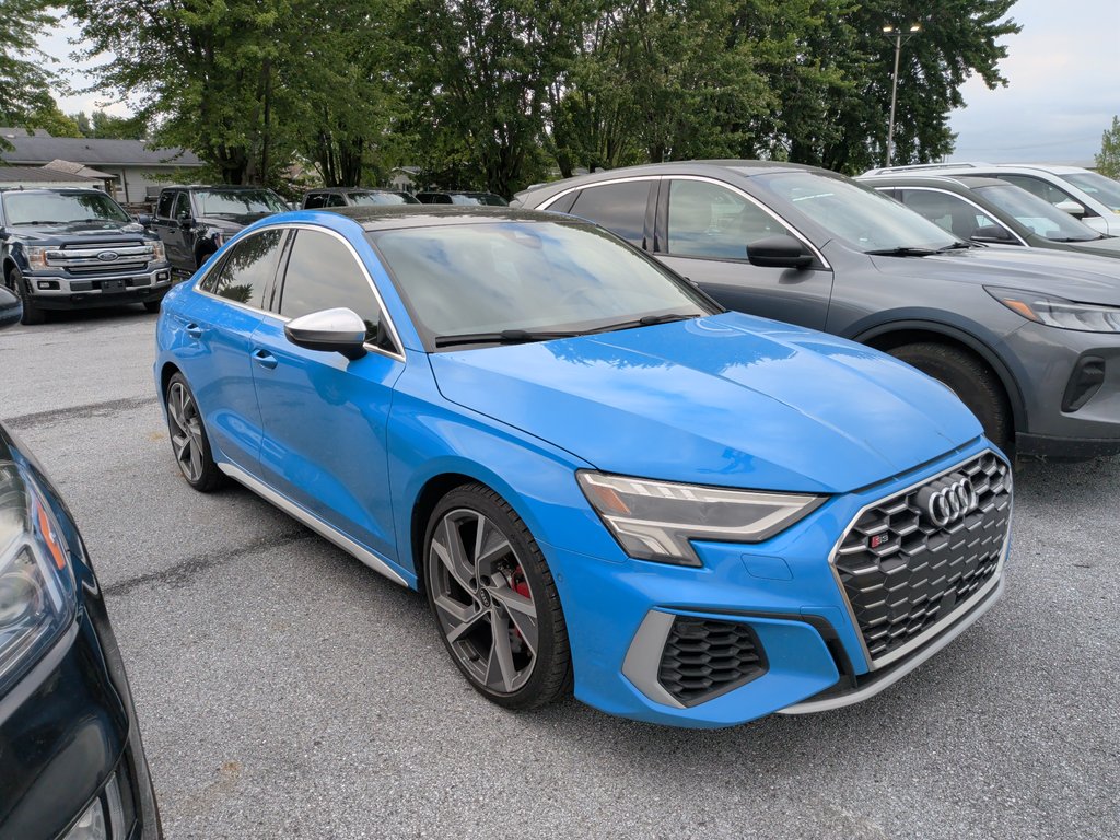 2022 Audi S3 Sedan Progressiv  AWD SEULEMENT 066238 KM in St-Jean-Sur-Richelieu, Quebec - 1 - w1024h768px