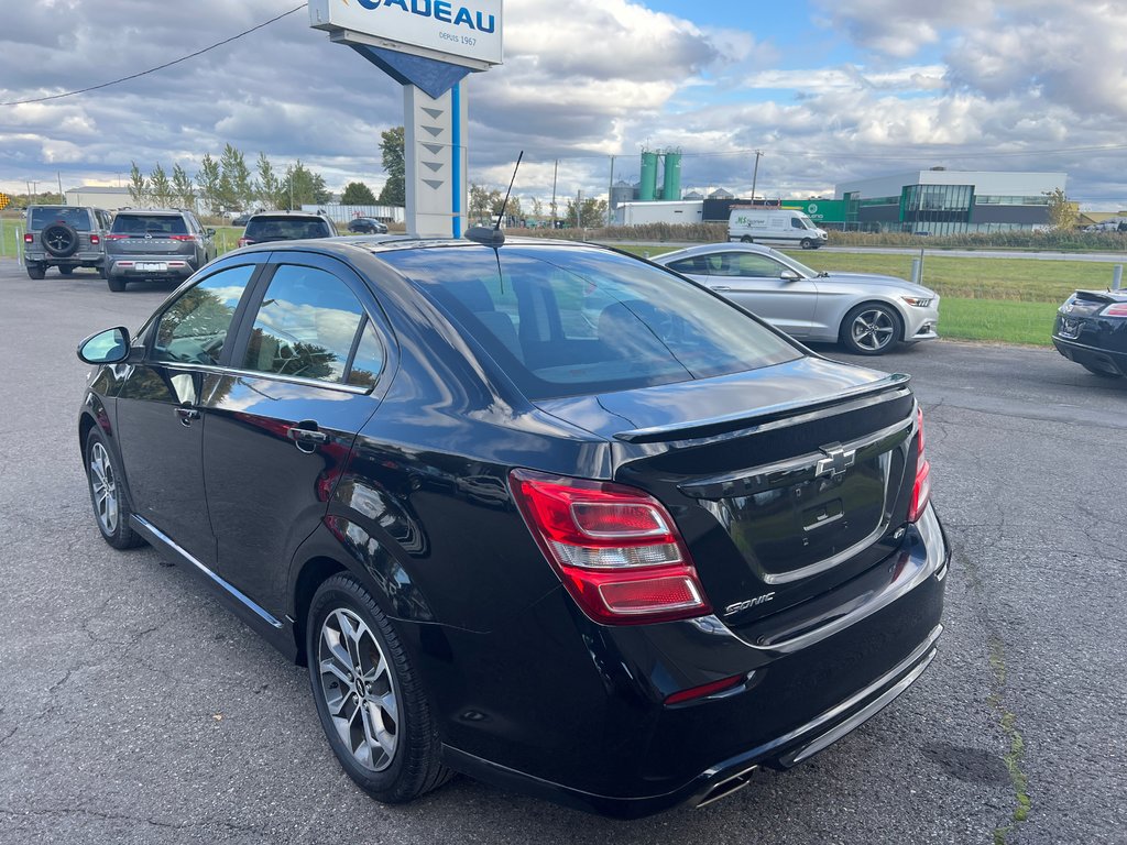 2018  Sonic LT RS CAMERA DEMARREUR in St-Jean-Sur-Richelieu, Quebec - 7 - w1024h768px