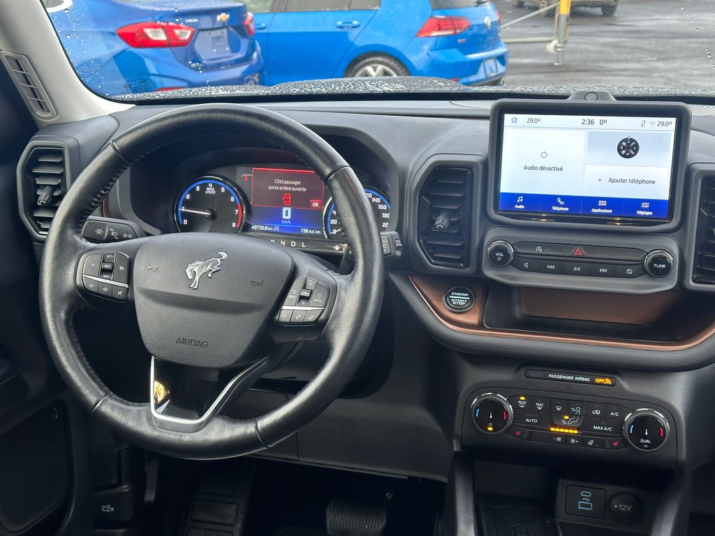 2022 Ford Bronco Sport Outer Banks CUIR TOIT OUVRANT SEULEMENT 049717 KM in St-Jean-Sur-Richelieu, Quebec - 21 - w1024h768px