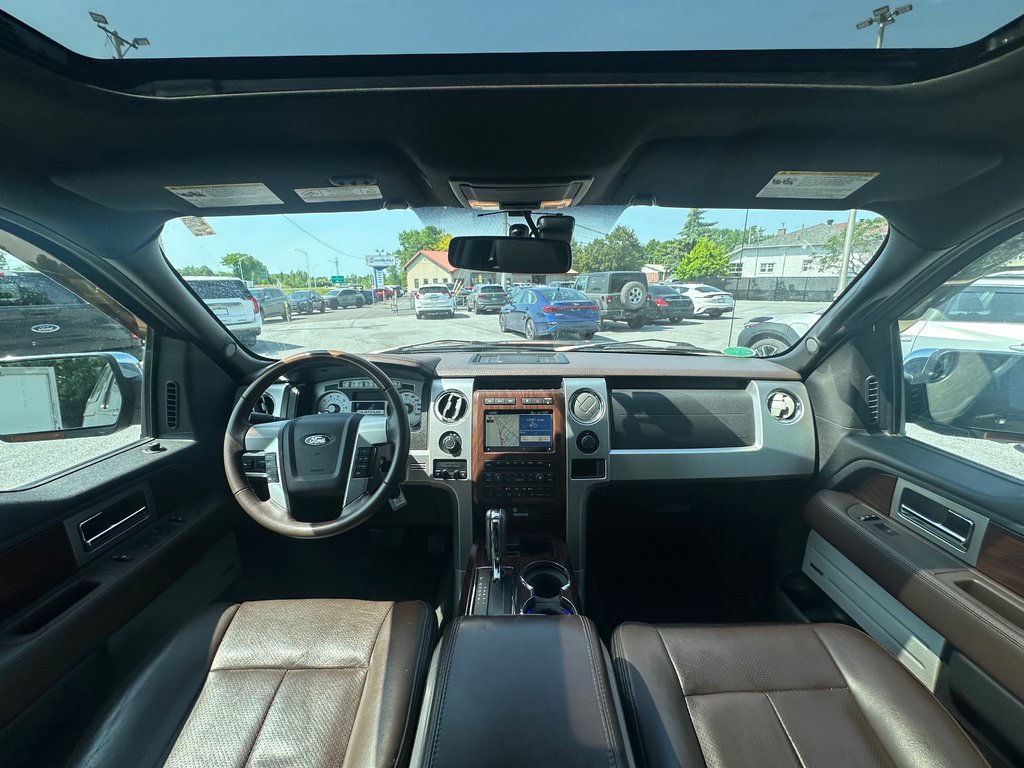 2010 Ford F-150 PLATINUM CUIR NAVIGATION TOIT OUVRANT 4X4 in St-Jean-Sur-Richelieu, Quebec - 10 - w1024h768px