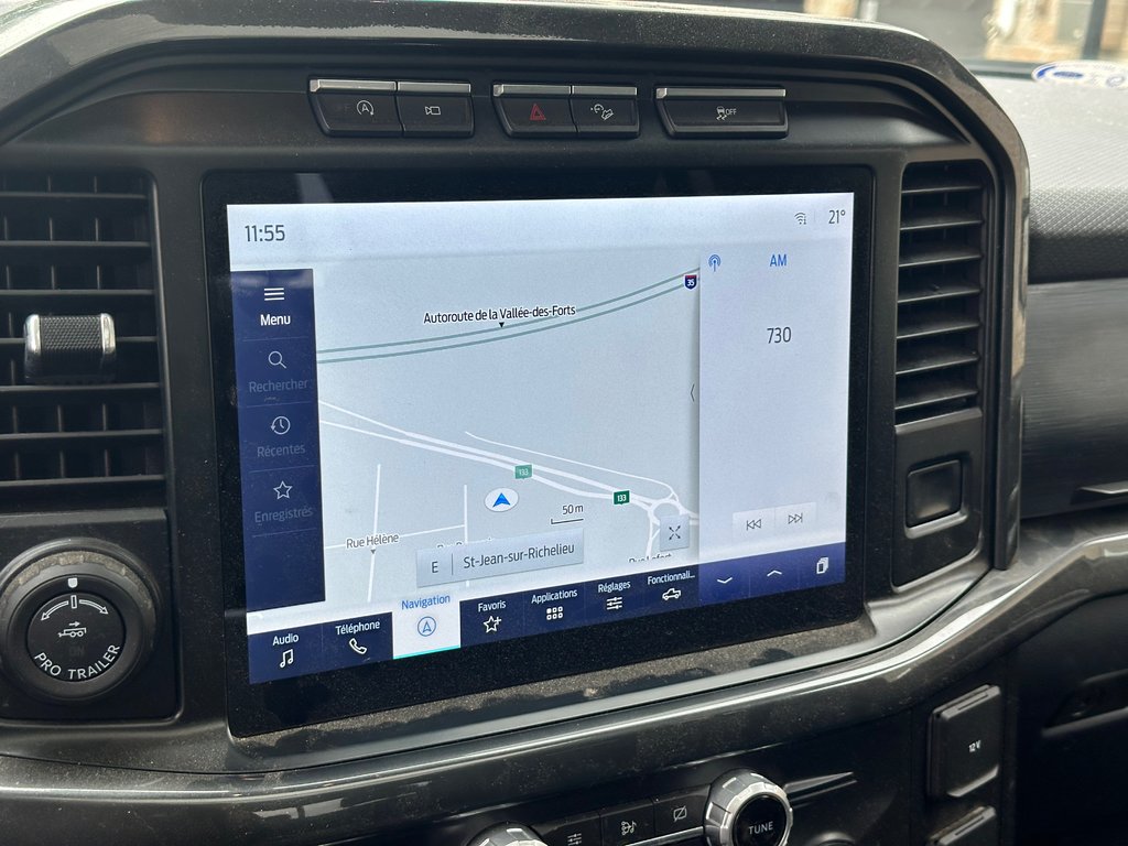 Ford F-150 XLT SPORT FX4 NAVIGATION TOIT PANORAMIQUE 2021 à St-Jean-Sur-Richelieu, Québec - 9 - w1024h768px