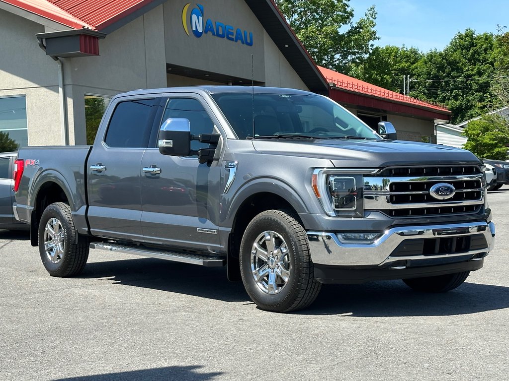 Ford F-150 POWERBOOST LARIAT 4X4 SEULEMENT 060405 KM 2021 à St-Jean-Sur-Richelieu, Québec - 1 - w1024h768px