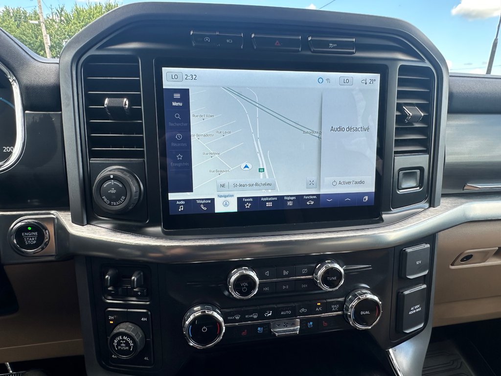 2022 Ford F-150 LARIAT 4X4 NAVIGATION V8 5.0 CREW in St-Jean-Sur-Richelieu, Quebec - 22 - w1024h768px