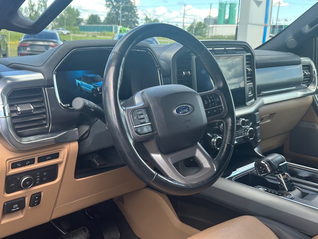 2022 Ford F-150 LARIAT 4X4 NAVIGATION V8 5.0 CREW in St-Jean-Sur-Richelieu, Quebec - 12 - w1024h768px