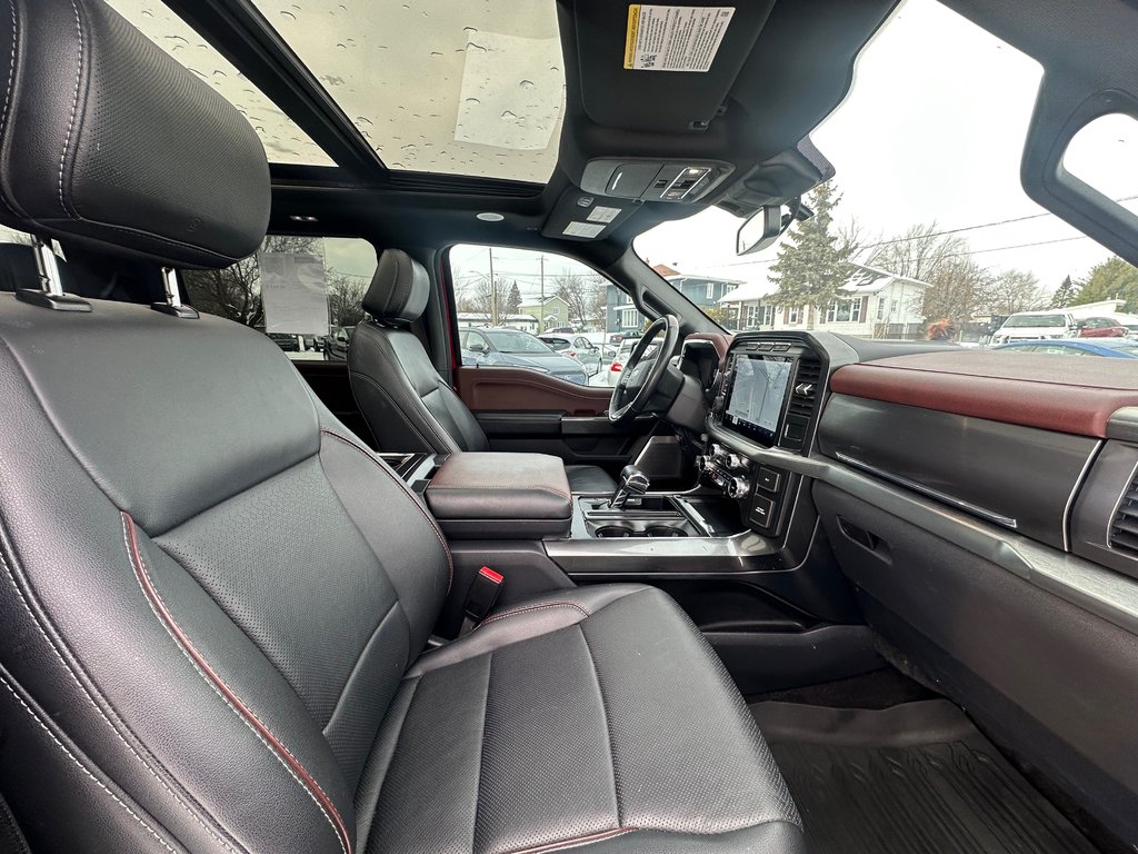 Ford F-150 LARIAT SPORT 4X4 CREW CUIR TOIT PANORAMIQUE 2022 à St-Jean-Sur-Richelieu, Québec - 13 - w1024h768px