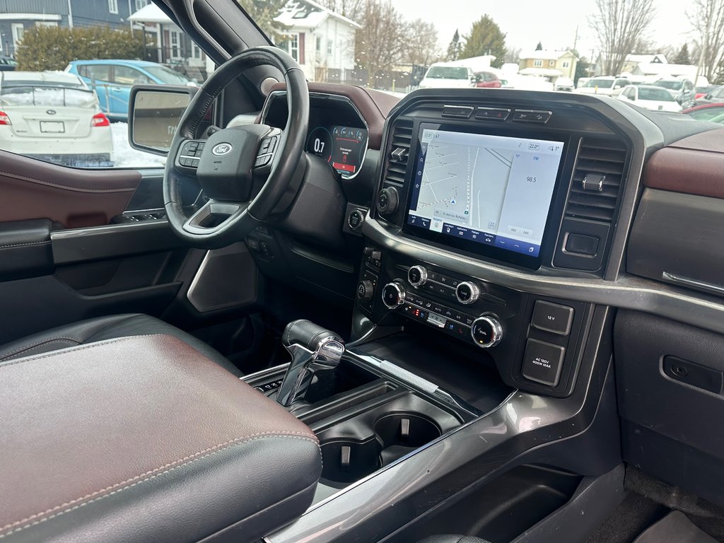 Ford F-150 LARIAT SPORT 4X4 CREW CUIR TOIT PANORAMIQUE 2022 à St-Jean-Sur-Richelieu, Québec - 3 - w1024h768px