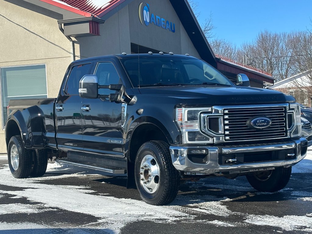 Ford Super Duty F-350 DRW LARIAT 4X4 CREW DIESEL DOUBLE ROUE 2021 à St-Jean-Sur-Richelieu, Québec - 1 - w1024h768px