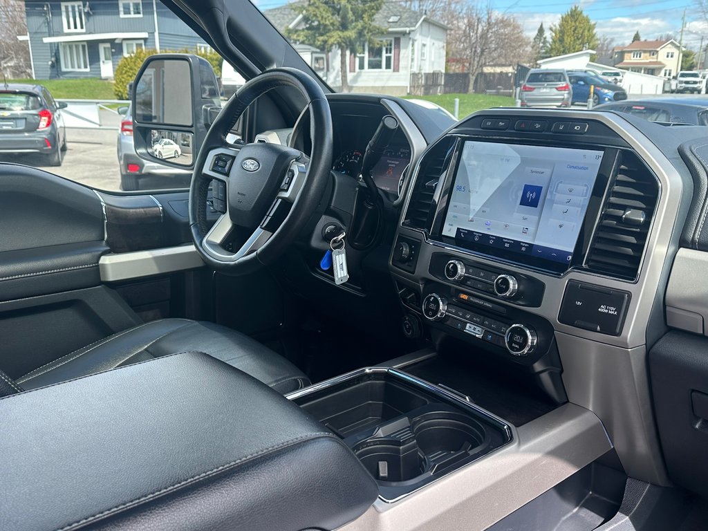 Ford Super Duty F-350 SRW F350 LARIAT CUIR NAVIGATION 4X4 POWERSTROKE 2022 à St-Jean-Sur-Richelieu, Québec - 13 - w1024h768px