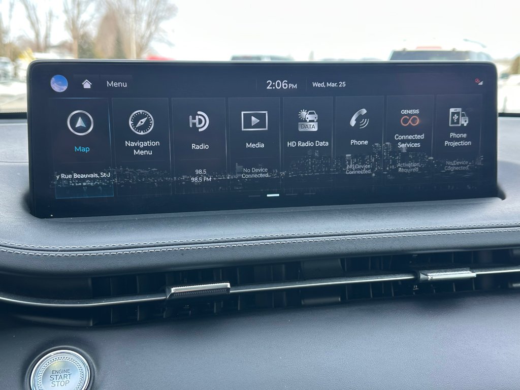 GENESIS GV70 2.5T Advanced CUIR NAVIGATION TOIT PANORAMIQUE 2022 à St-Jean-Sur-Richelieu, Québec - 22 - w1024h768px
