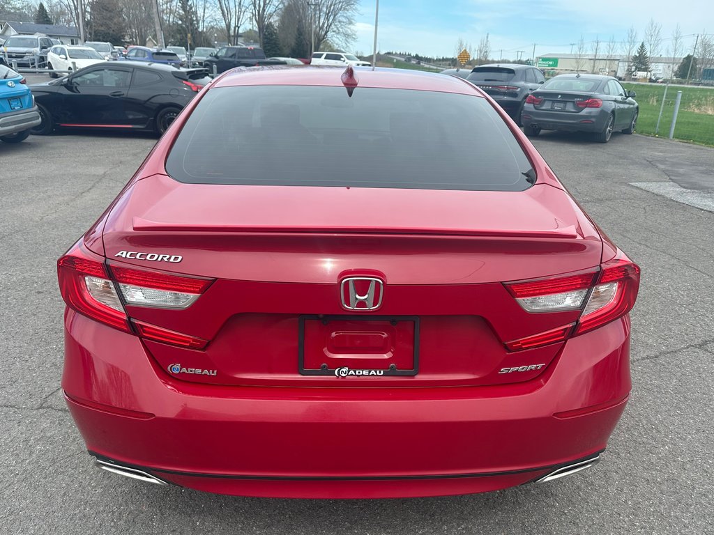 Honda Accord Sedan Sport CUIR TOIT OUVRANT SEULEMENT 041469 2018 à St-Jean-Sur-Richelieu, Québec - 9 - w1024h768px