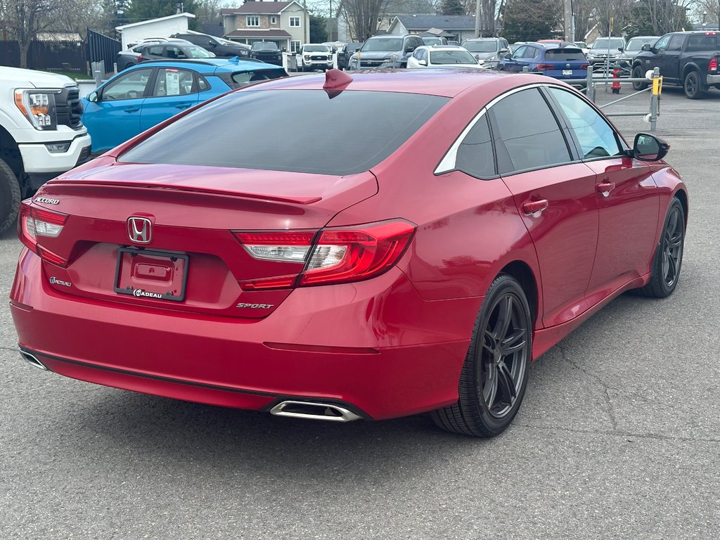 Honda Accord Sedan Sport CUIR TOIT OUVRANT SEULEMENT 041469 2018 à St-Jean-Sur-Richelieu, Québec - 8 - w1024h768px