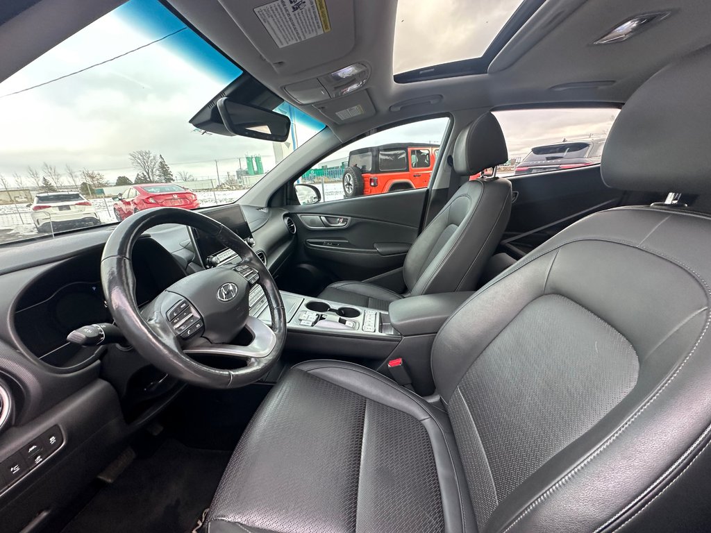 2021 Hyundai KONA ELECTRIC Ultimate CUIR NAVIGATION TOIT OUVRANT in St-Jean-Sur-Richelieu, Quebec - 14 - w1024h768px
