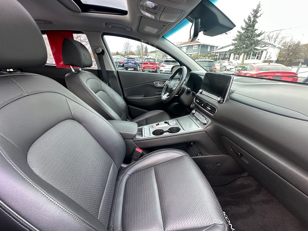 2021 Hyundai KONA ELECTRIC Ultimate CUIR NAVIGATION TOIT OUVRANT in St-Jean-Sur-Richelieu, Quebec - 12 - w1024h768px