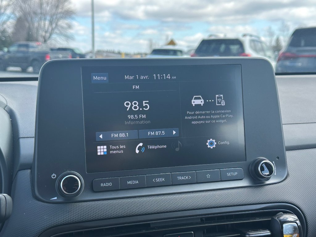 Hyundai Kona AWD SIEGES CHAUFFANTS CAMERA  ANDROID AUTO 2023 à St-Jean-Sur-Richelieu, Québec - 21 - w1024h768px