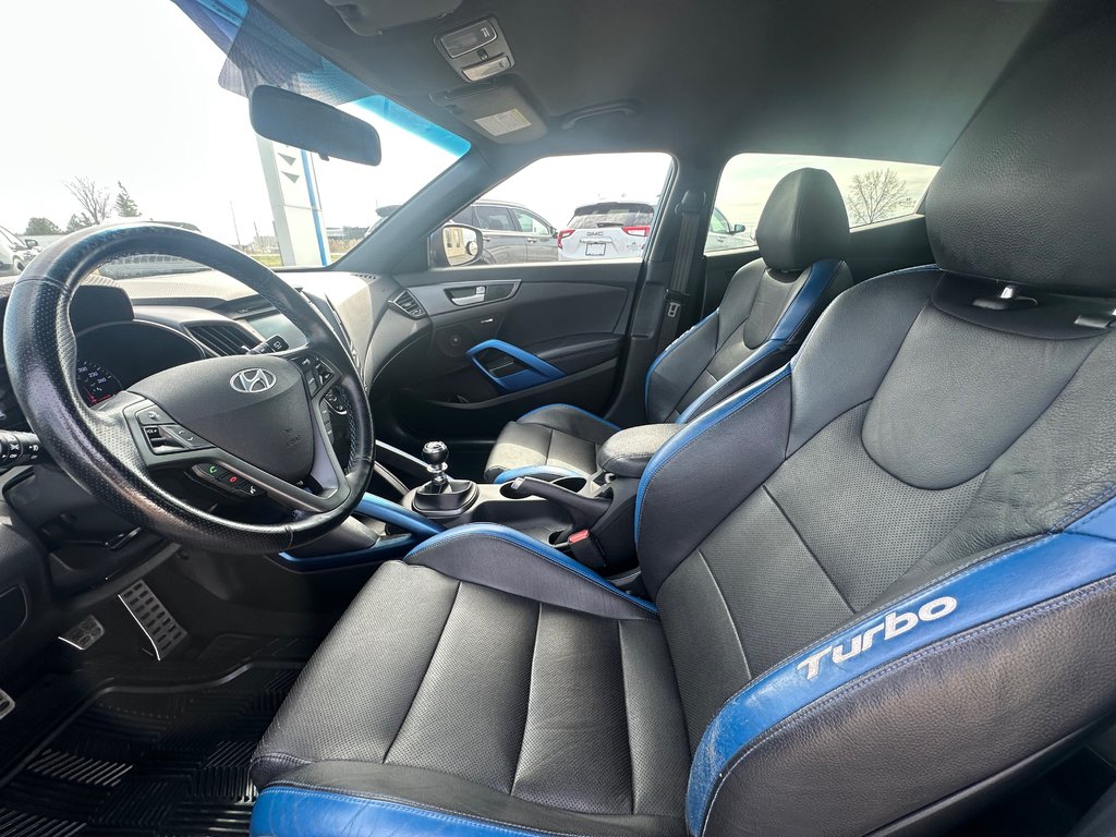 2016 Hyundai Veloster Rally Edition CUIR SEULEMENT 064692 KM in St-Jean-Sur-Richelieu, Quebec - 16 - w1024h768px